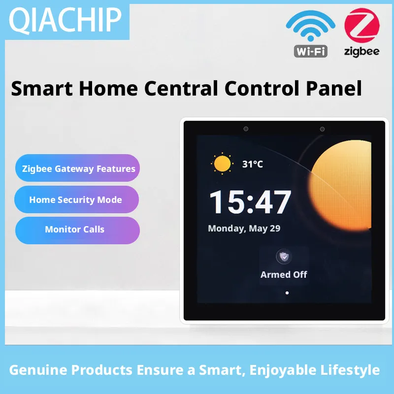 Smart Home Integration - Layar Kontrol Pusat Multifungsi Smart Home