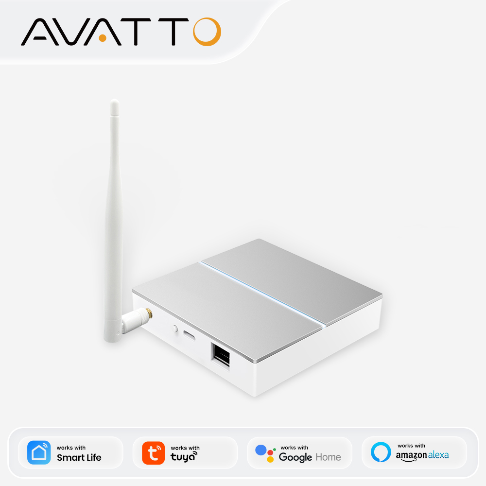 Smart Home Gira - AVATTO Tuya ZigBee Gateway dengan Antena