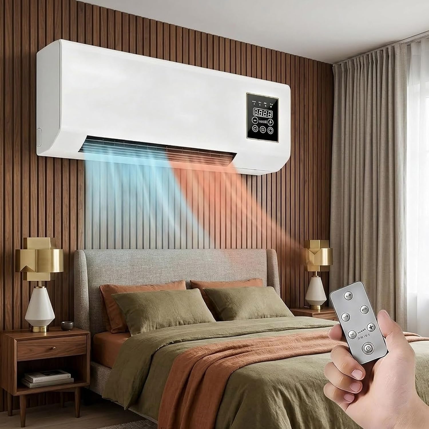 Smart Bathroom Fan - Kipas Pendingin Udara yang Dipasang di