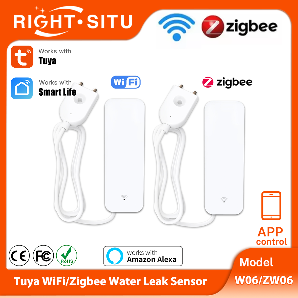 Wifi Water Sensor - Tuya WiFi Zigbee Sensor Air Detektor