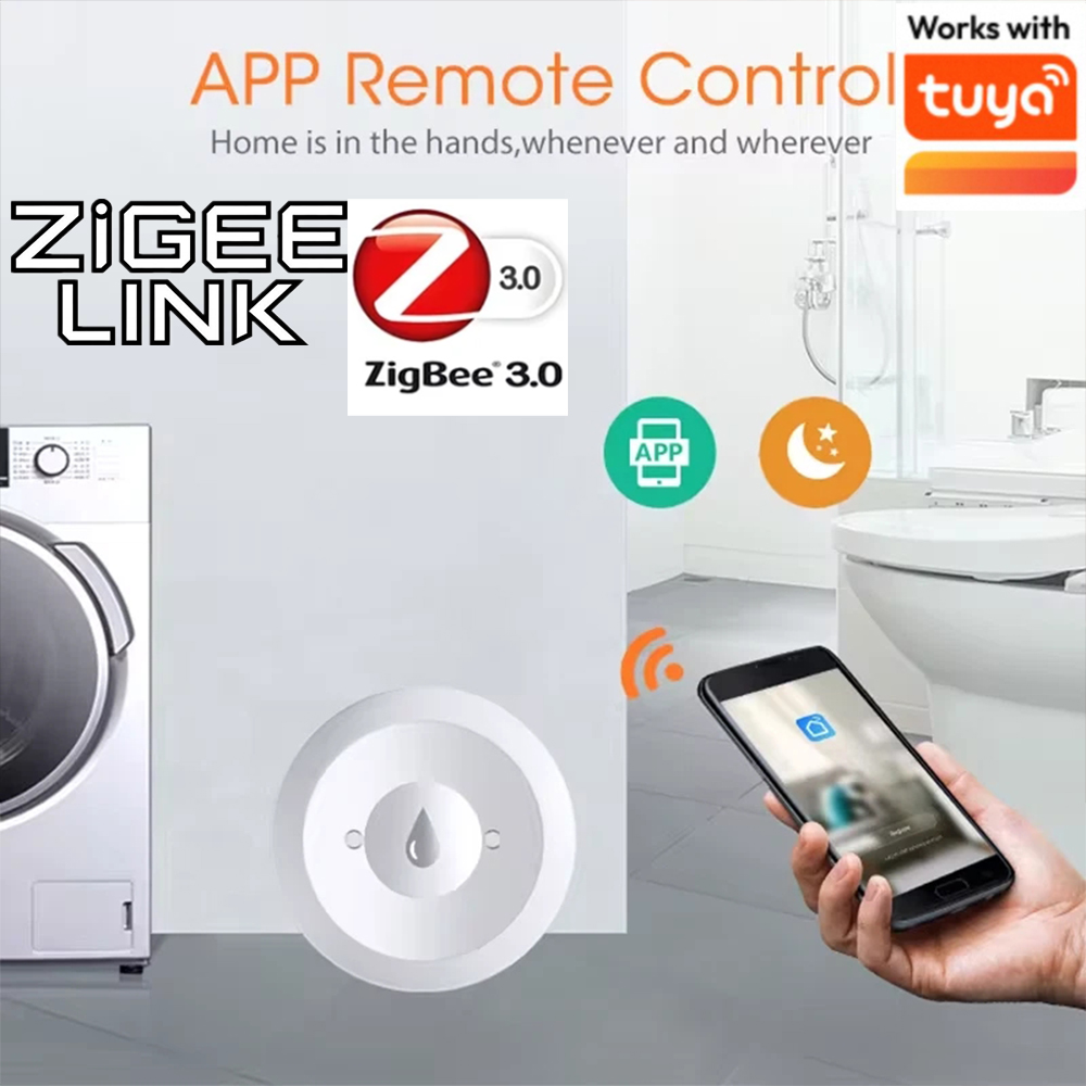 Smart Home Zigbee 3.0 - Untuk Tuya ZigBee 3.0 Sensor Kebocoran