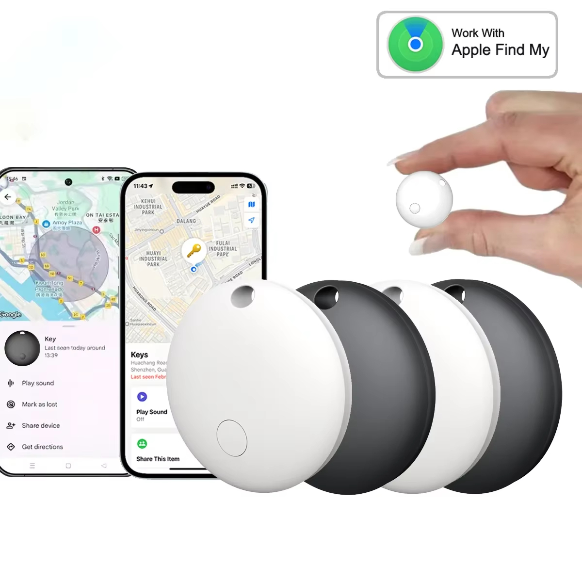 Smart Home Kit - Pelacak GPS Mini untuk Sistem iOS