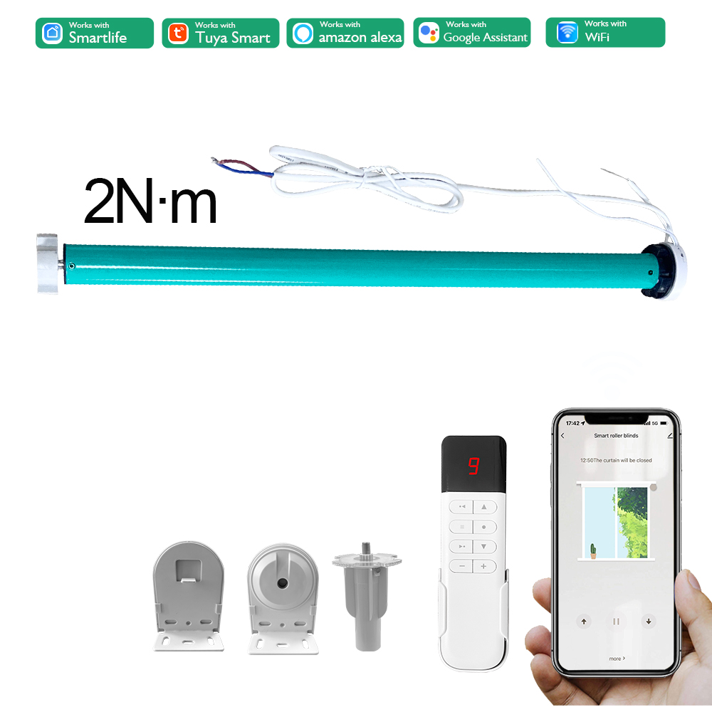 Smart Home Blinds - Motor Roller Blind Listrik Tuya Wifi