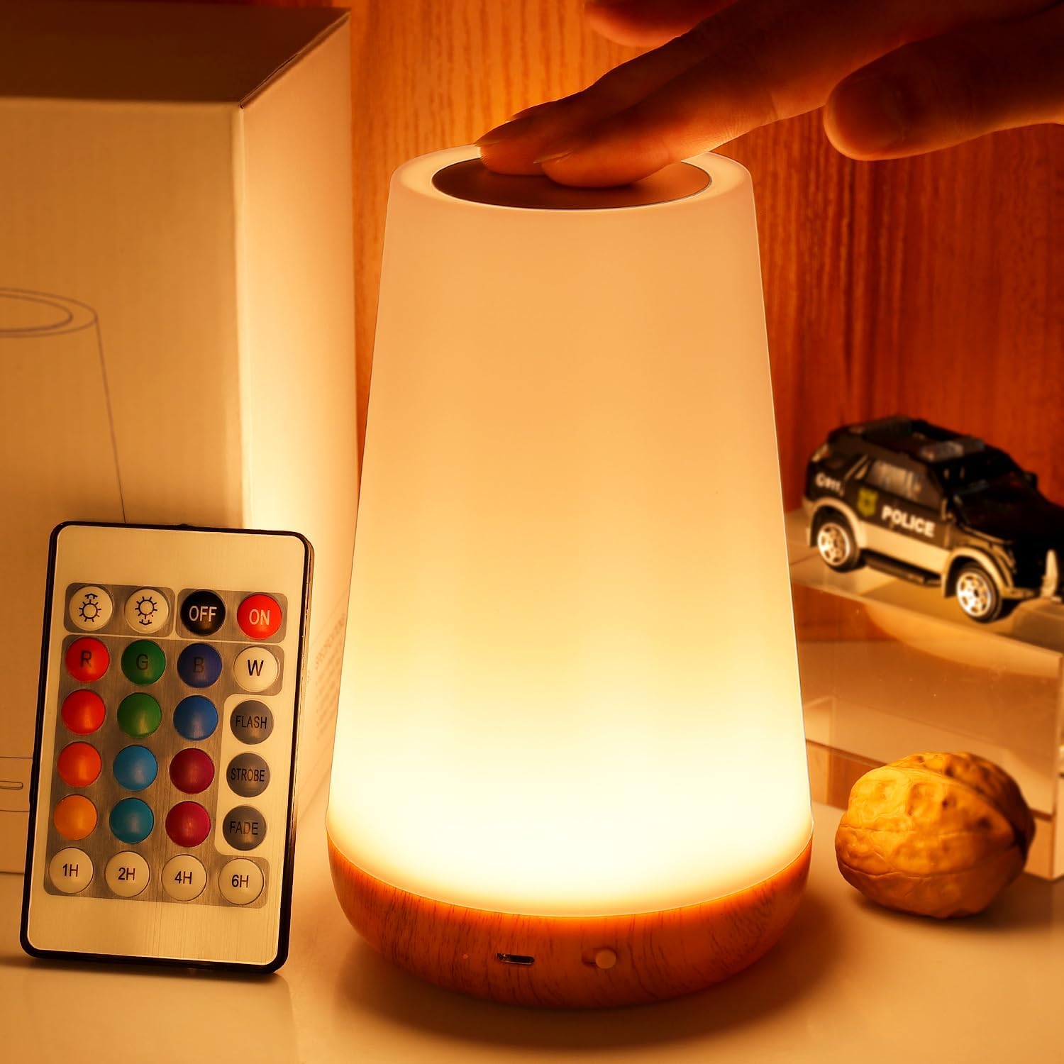 Smart Baby Night Light - Lampu malam berubah 13 warna RGB,
