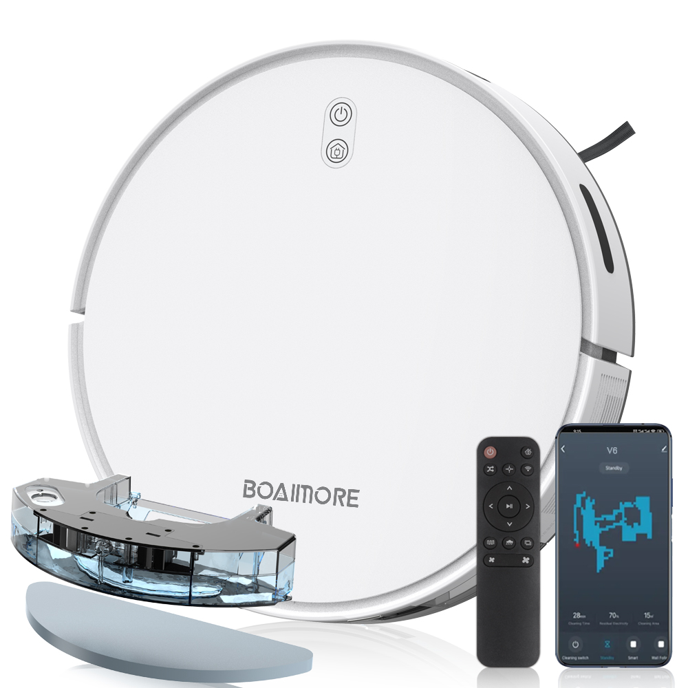 Smart Home Remote - Robot Vacuum Cleaner Combo Mop Dengan