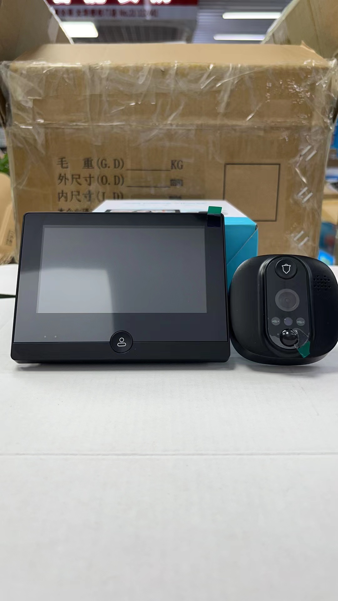Wifi Doorbell Camera - Layar IPS 4.3 Inci 2MP 1080P
