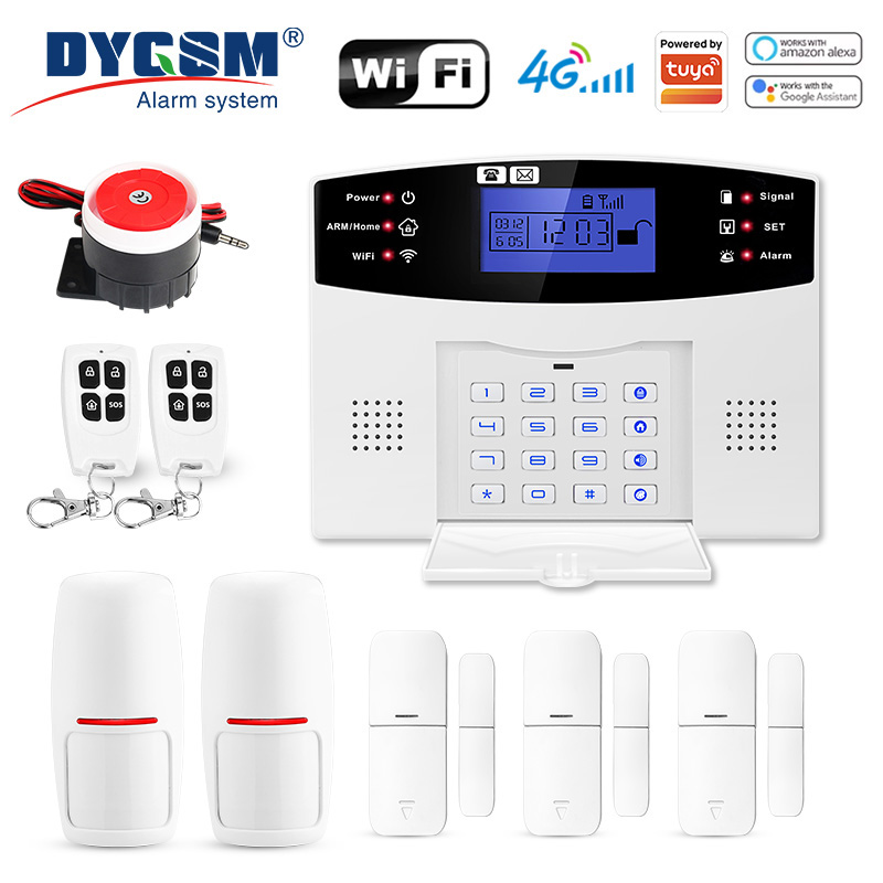 Smart Home Ecosystems - DYGSM Tuya Smart 4G+Wifi Sistem Alarm