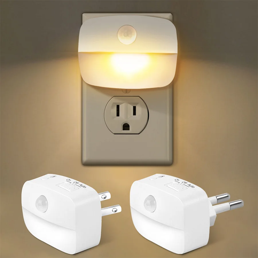 Smart Baby Night Light - Lampu malam LED Sensor Gerakan EU
