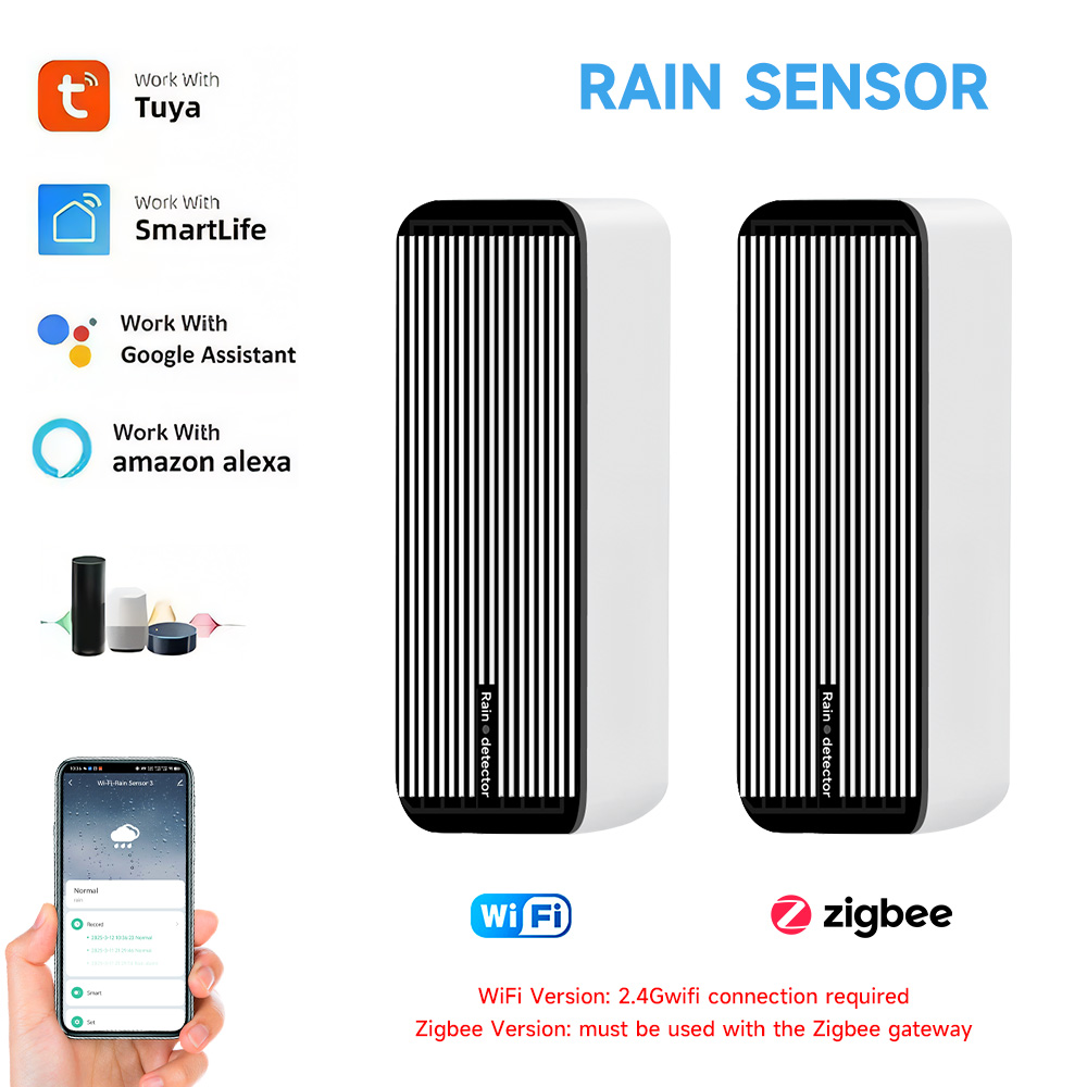 Peringatan Sensor Hujan Wifi Z - Wifi Water Sensor ulasan dan harga