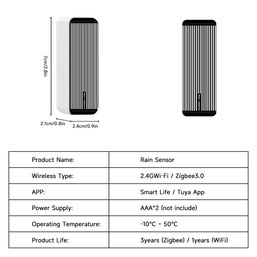 Peringatan Sensor Hujan Wifi Z - Wifi Water Sensor ulasan dan harga