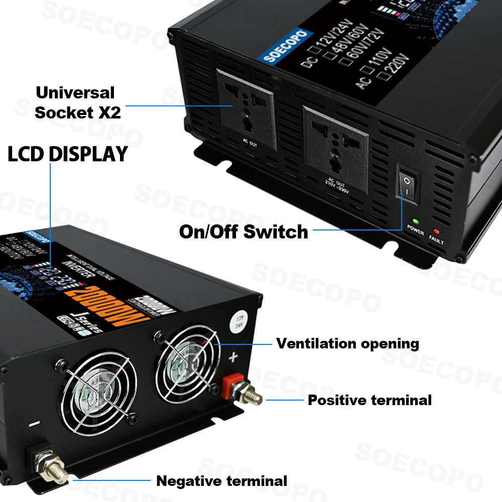 Inverter Pintar 20000W - Input - Smart Home Ecosystems ulasan dan harga