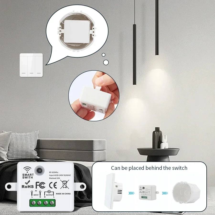 Sakelar Kontrol Jarak Jauh Nir - Smart Home Integration ulasan dan harga