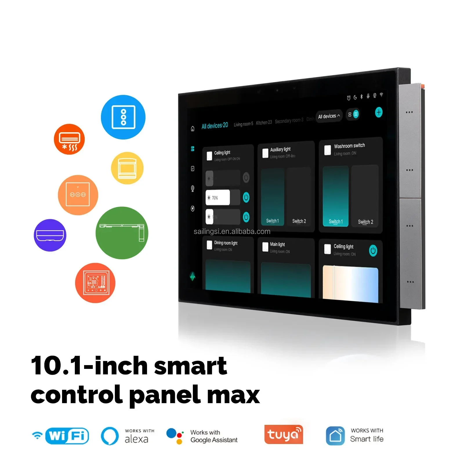 RTS Tuya Wifi Smart, Panel Kon - Zigbee Gateway ulasan dan harga