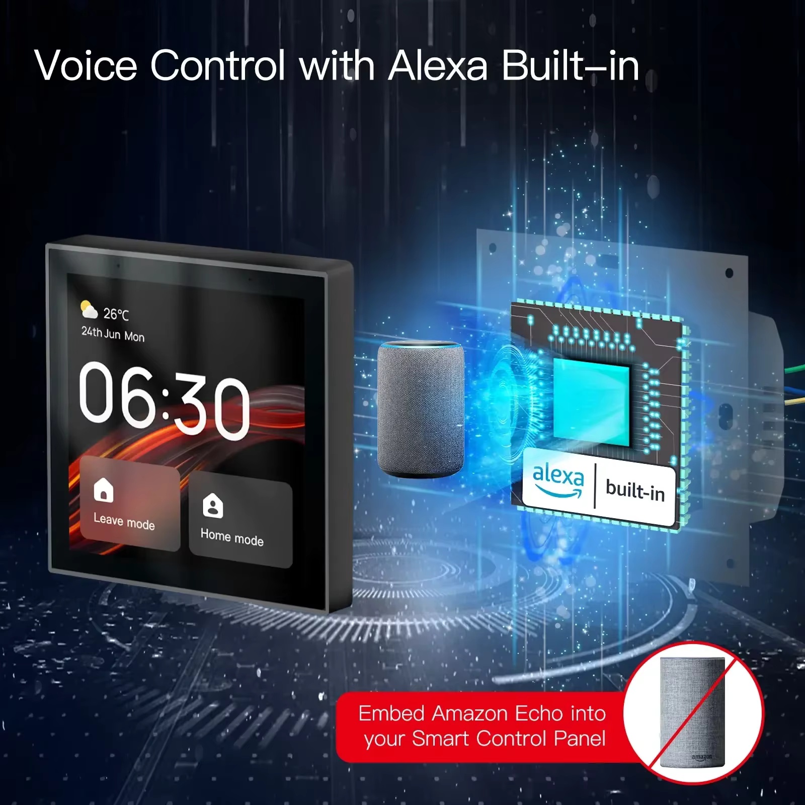Panel Kontrol Sentuh Wifi MOES - Zigbee Gateway ulasan dan harga