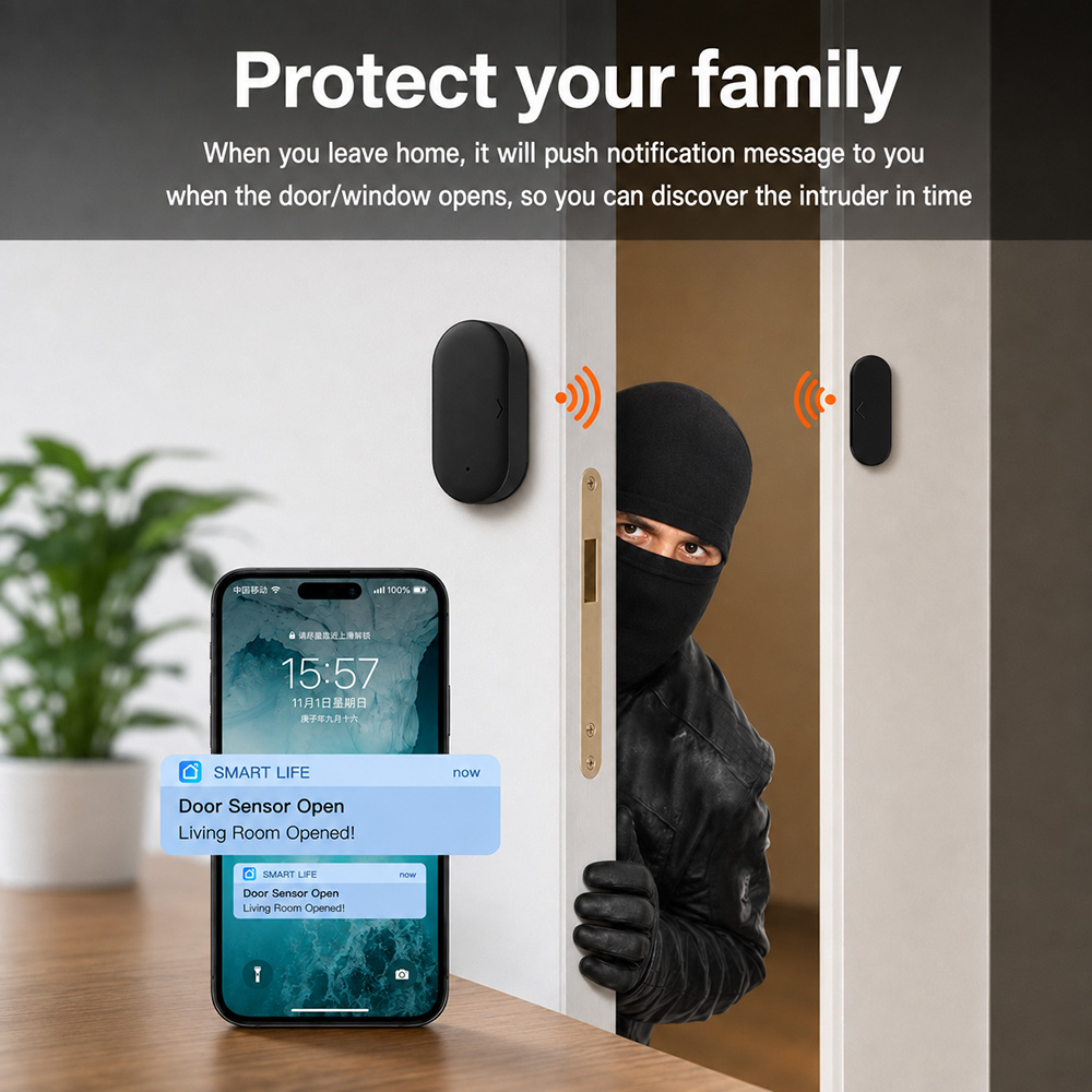Sensor Kontak Pintu Jendela Mi - Smart Home Zigbee 3.0 ulasan dan harga