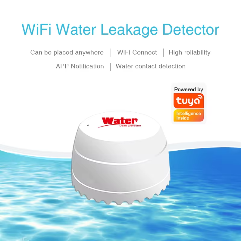 Tuya detektor kebocoran air Wi - Wifi Water Sensor ulasan dan harga