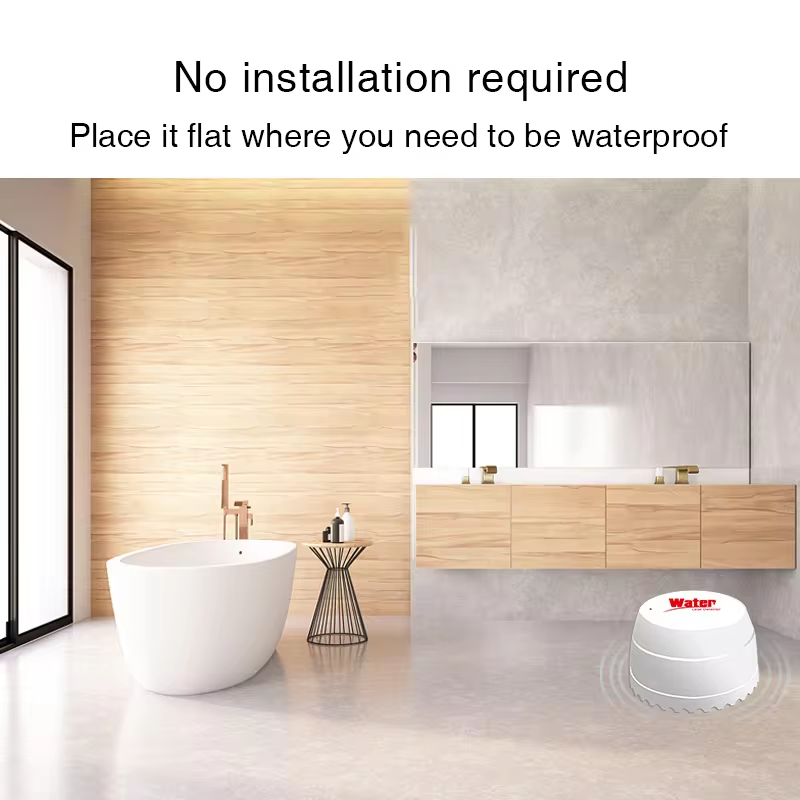 Tuya detektor kebocoran air Wi - Wifi Water Sensor ulasan dan harga