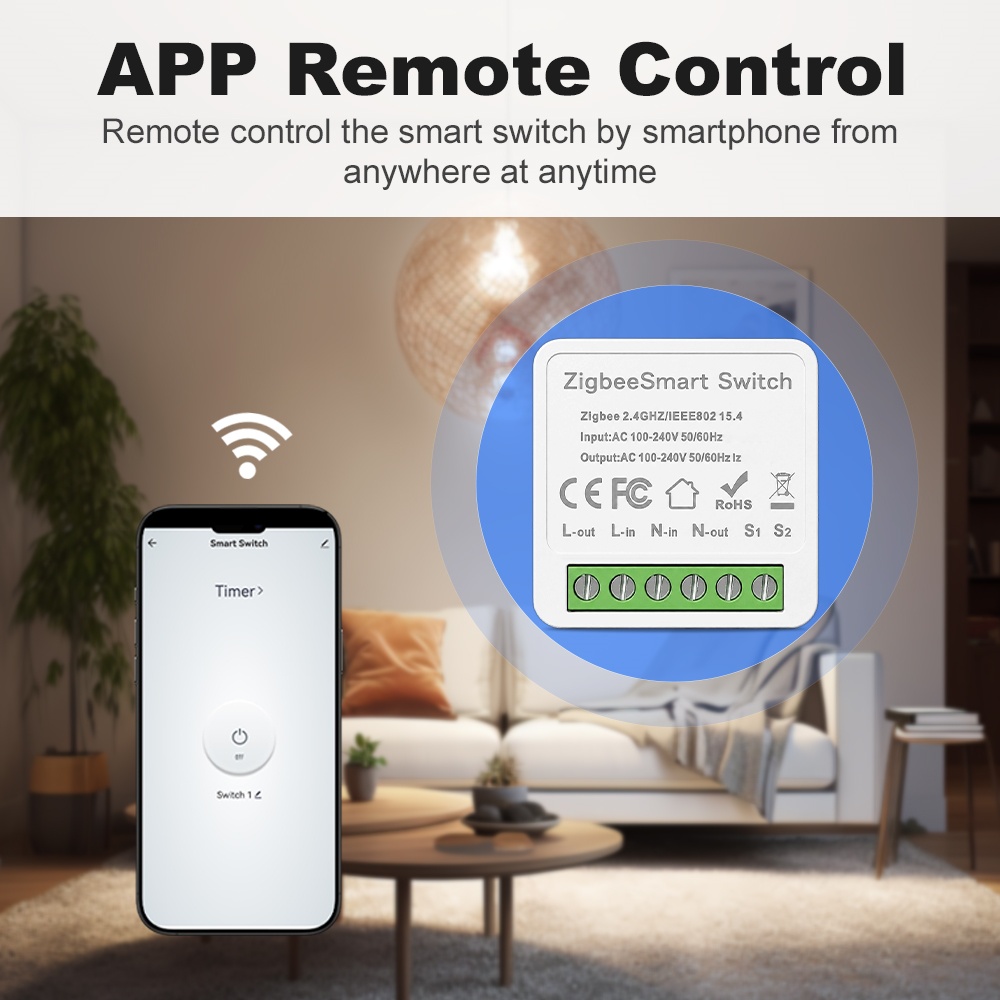Modul Sakelar Manhot ZigBee 3. - Smart Home Zigbee 3.0 ulasan dan harga