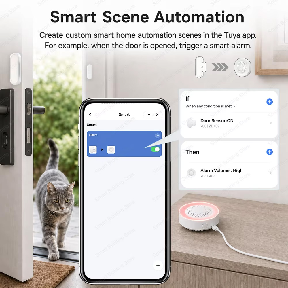 Sensor Jendela Pintu Zigbee 3. - Smart Home Zigbee 3.0 ulasan dan harga