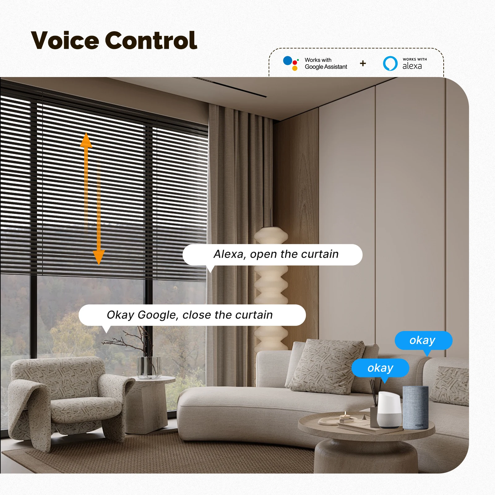MOES Tuya ZigBee Smart Chain R - Smart Home Blinds ulasan dan harga