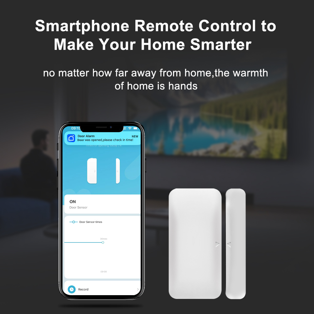 Tuya Zigbee Sensor Pintu Jende - Smart Home Ecosystems ulasan dan harga