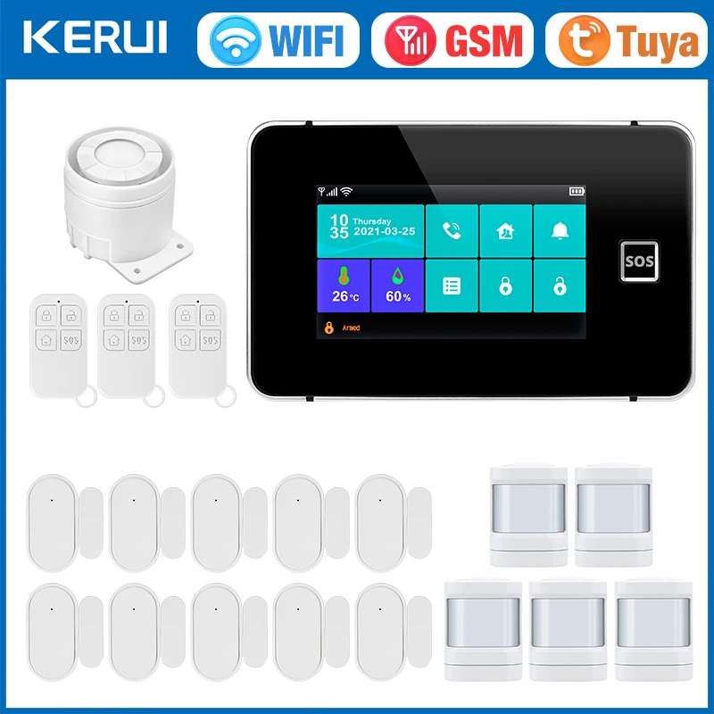 KERUI G60B Sistem Alarm WIFI G - Smart Home Ecosystems ulasan dan harga