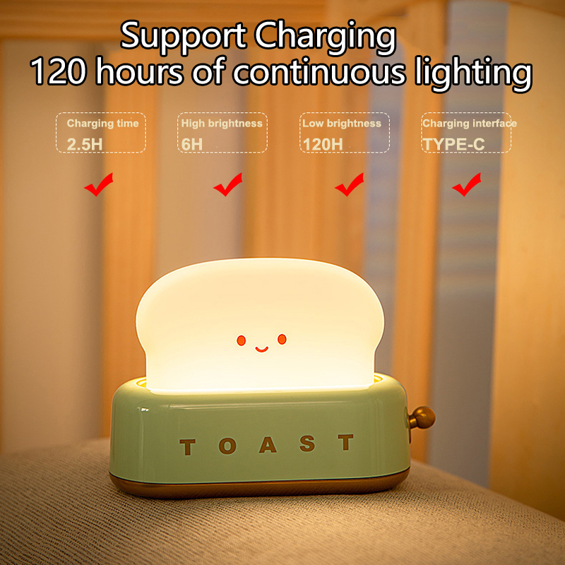 Lampu Malam Bentuk Roti Pangga - Smart Baby Night Light ulasan dan harga