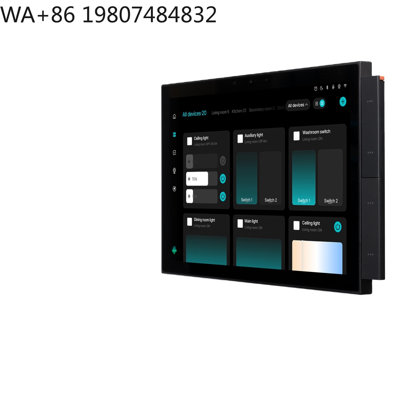 Panel Layar Sentuh Pintar 10 I - Zigbee Gateway ulasan dan harga
