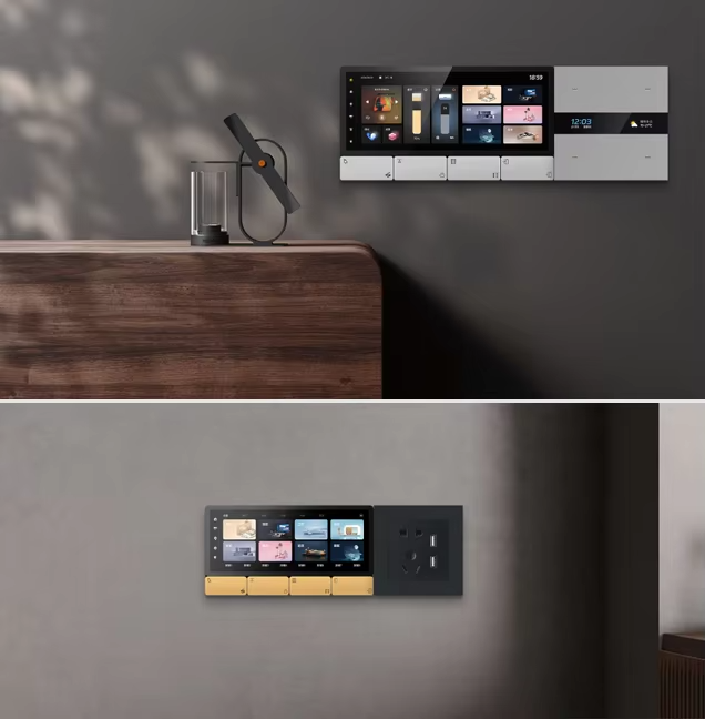 F5 Tuya UK Pemutar Musik Layar - Smart Home Control Panel ulasan dan harga
