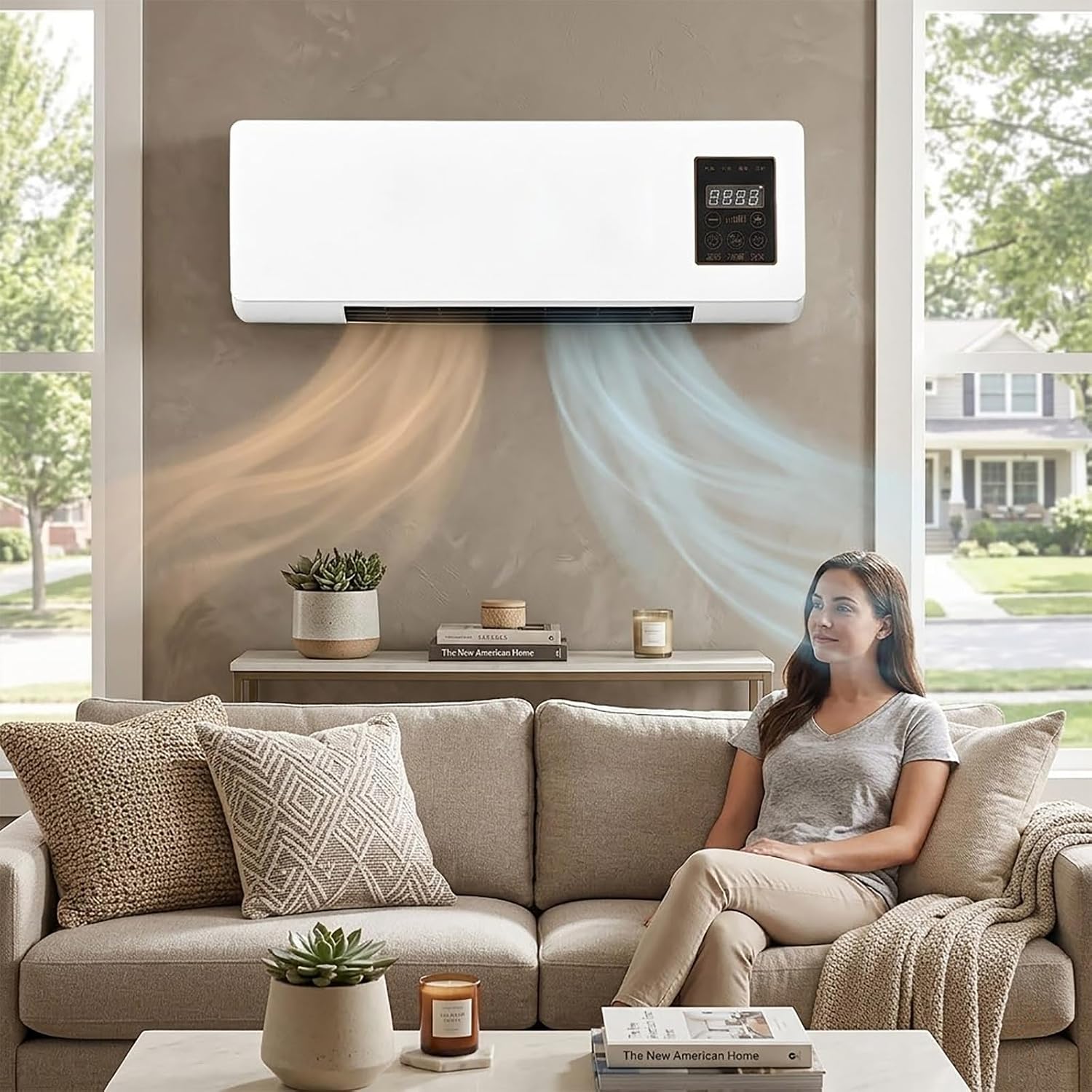 Kipas AC Portabel yang Dipasan - Smart Bathroom Fan ulasan dan harga