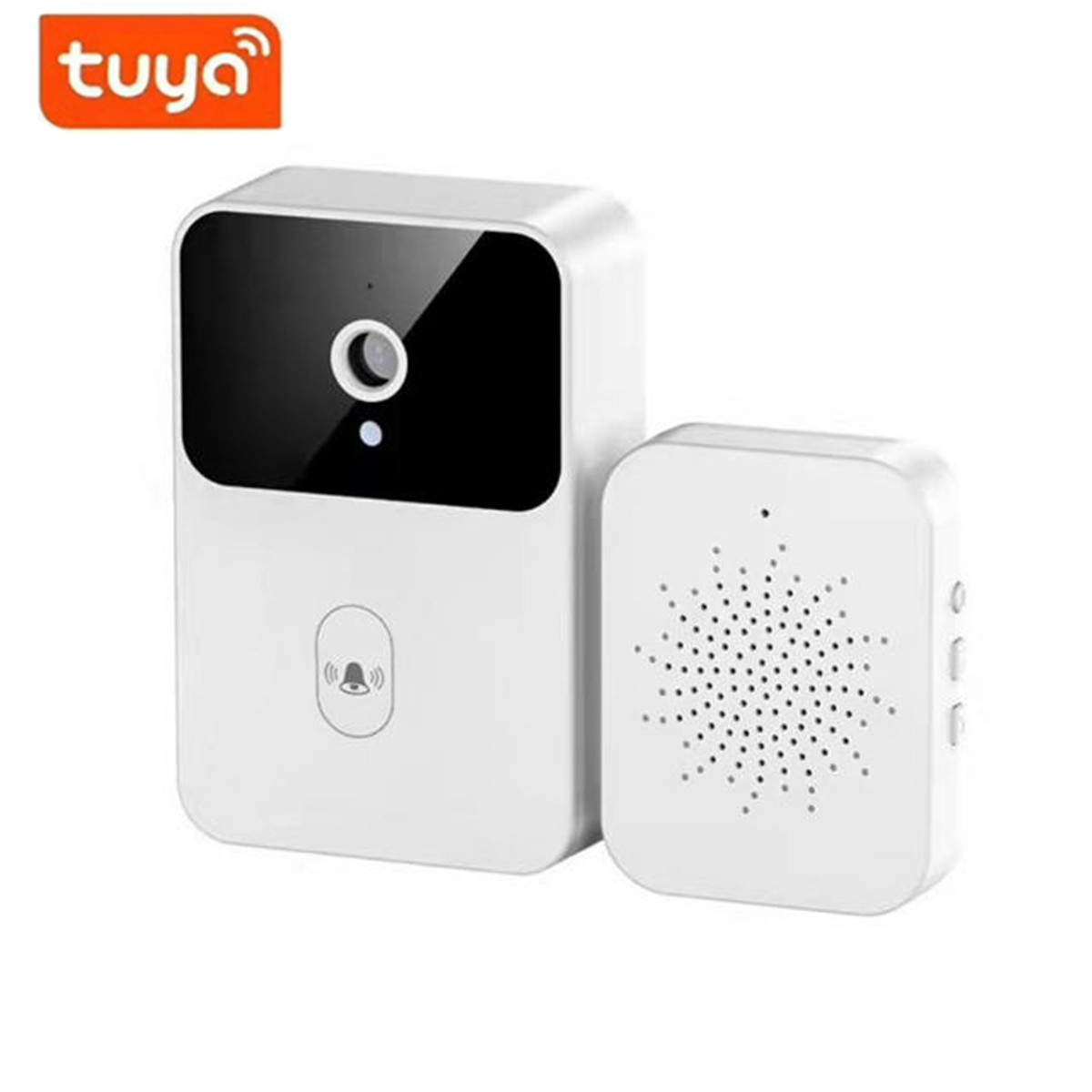 Bel Pintu Nirkabel WiFi Tuya K - Wifi Doorbell Camera ulasan dan harga