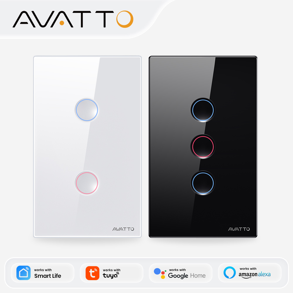 AVATTO 1/2/3/4 Gang ZigBee Sak - Smart Home Remote ulasan dan harga