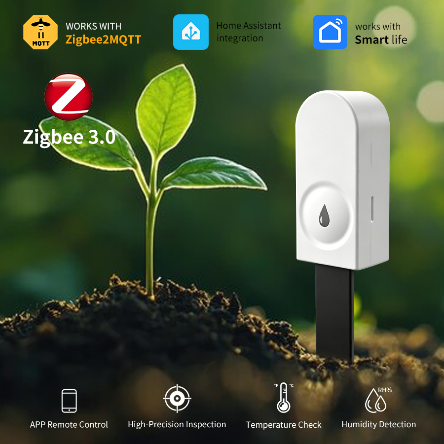Pengukur Kelembaban Tanah Smar - Smart Home Zigbee 3.0 ulasan dan harga