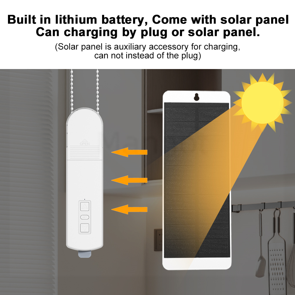 MANHOT Motor Tirai Pintar WiFi - Smart Home Blinds ulasan dan harga
