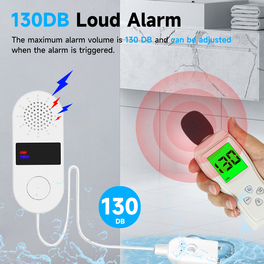 Tuya detektor kebocoran air Wi - Wifi Water Sensor ulasan dan harga