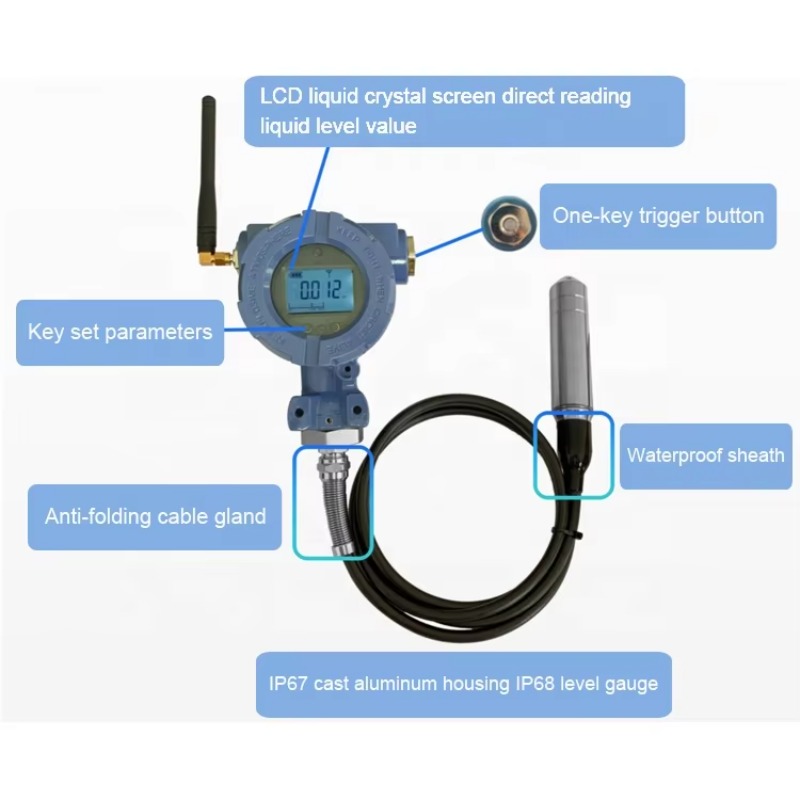 Sensor Level Air Nirkabel Sent - Wifi Water Sensor ulasan dan harga