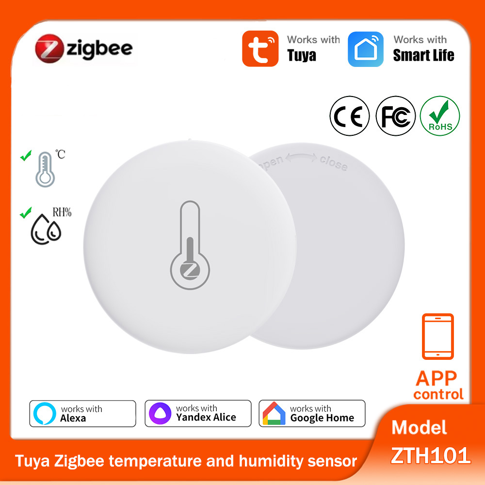 Sensor Kelembaban Suhu Tuya Zi - Zigbee Gateway ulasan dan harga