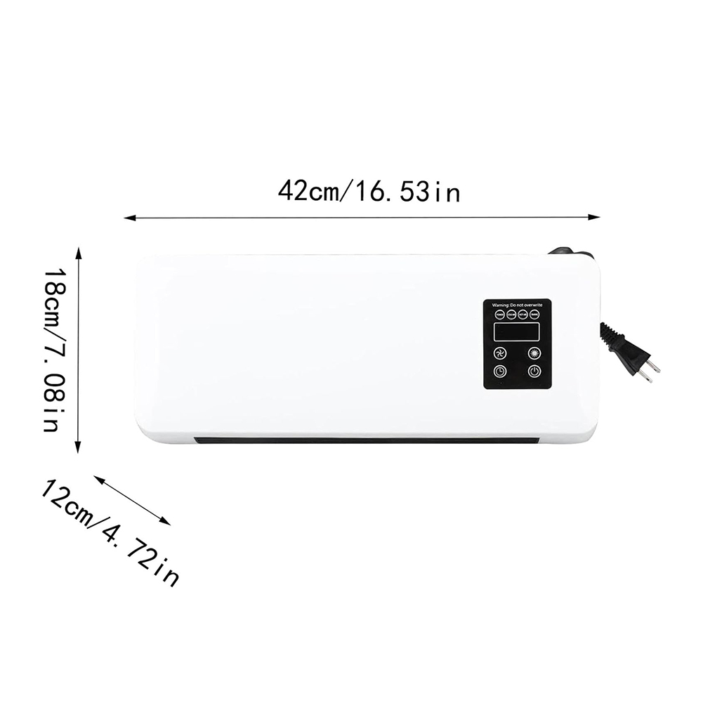 Pemanas Listrik Dinding 1500W  - Smart Bathroom Fan ulasan dan harga
