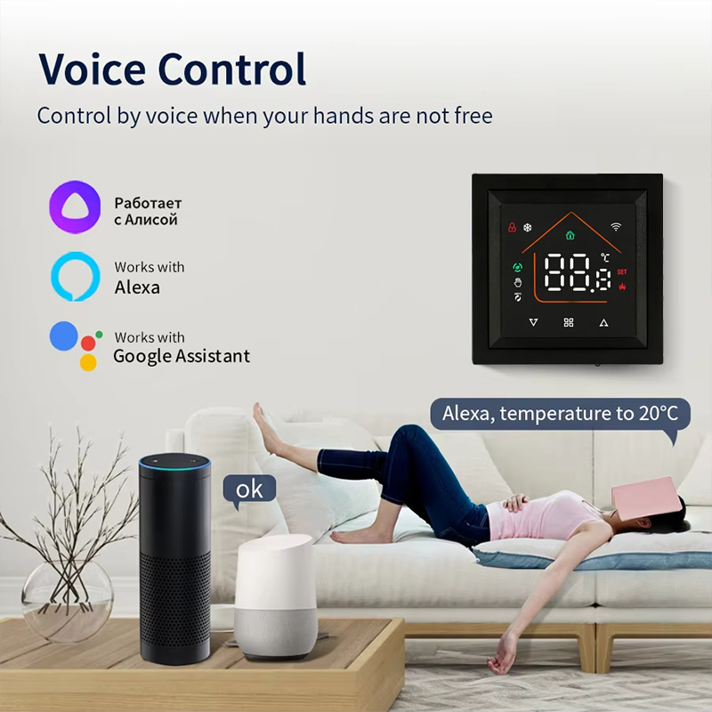 Thermostat WiFi Pintar Berfung - Smart Home Ecosystems ulasan dan harga