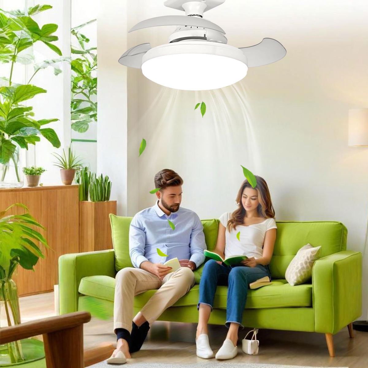 Lampu Kipas Langit-langit LED  - Smart Bathroom Fan ulasan dan harga