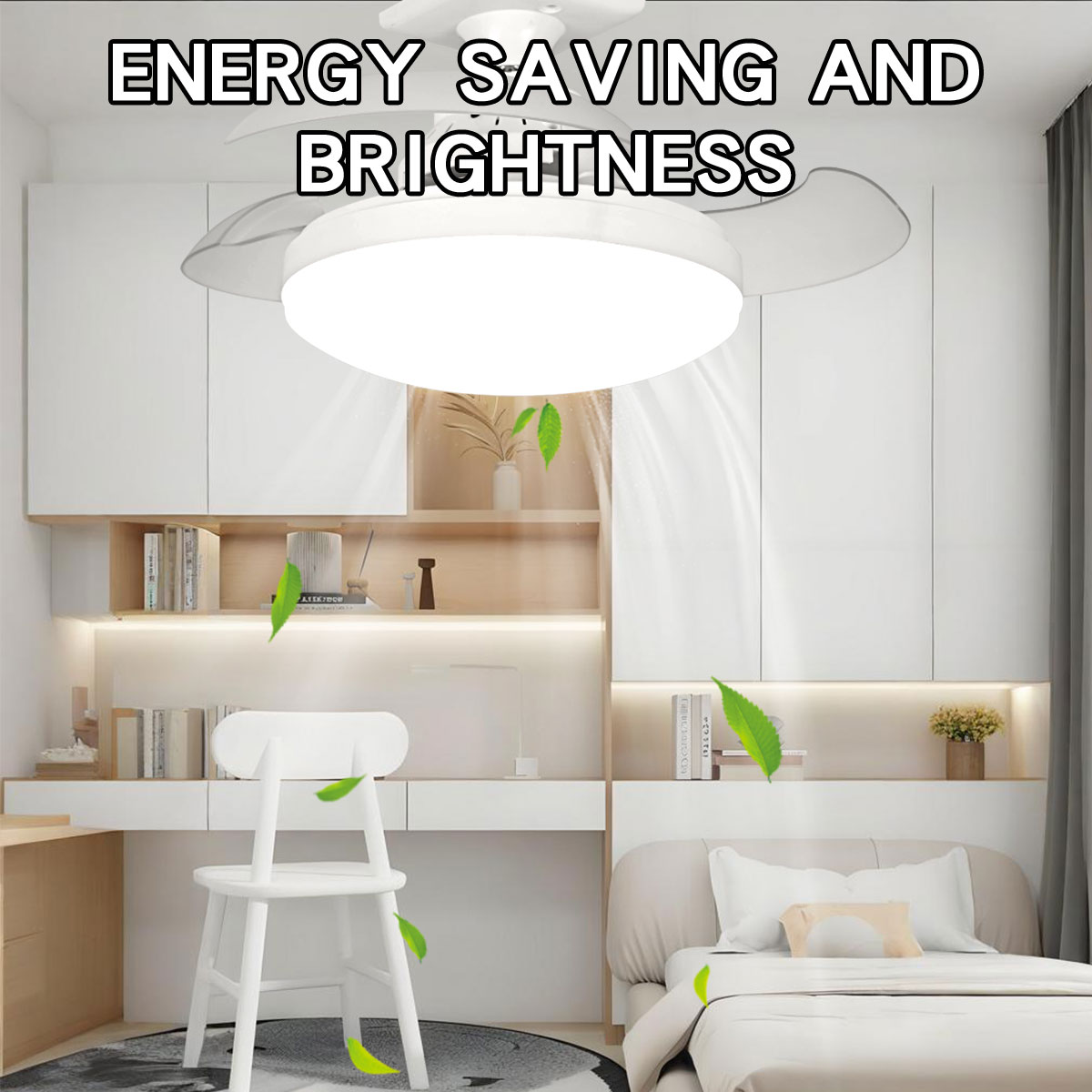 Lampu Kipas Langit-langit LED  - Smart Bathroom Fan ulasan dan harga