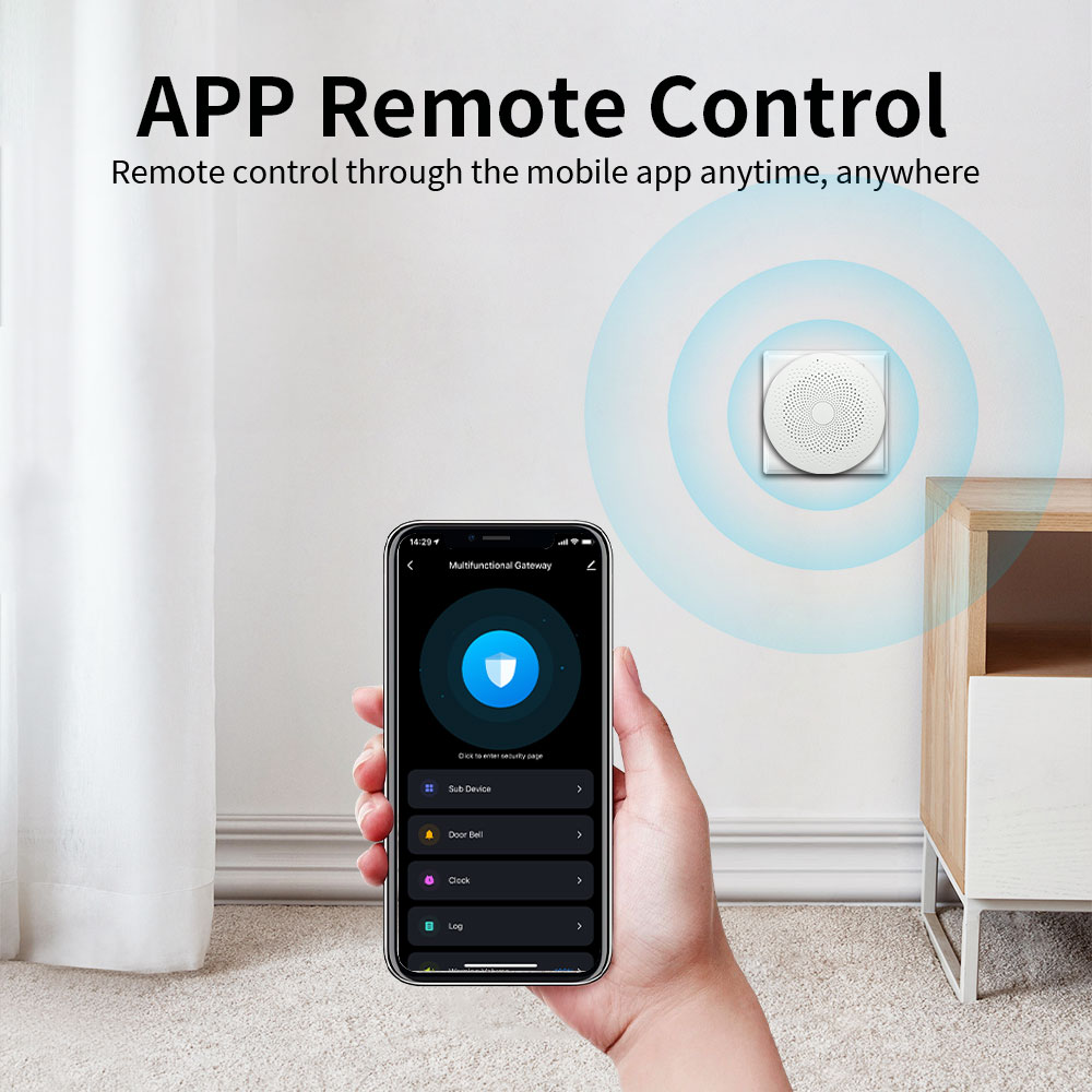Meian Tuya Zigbee Gateway Smar - Smart Home Zigbee 3.0 ulasan dan harga