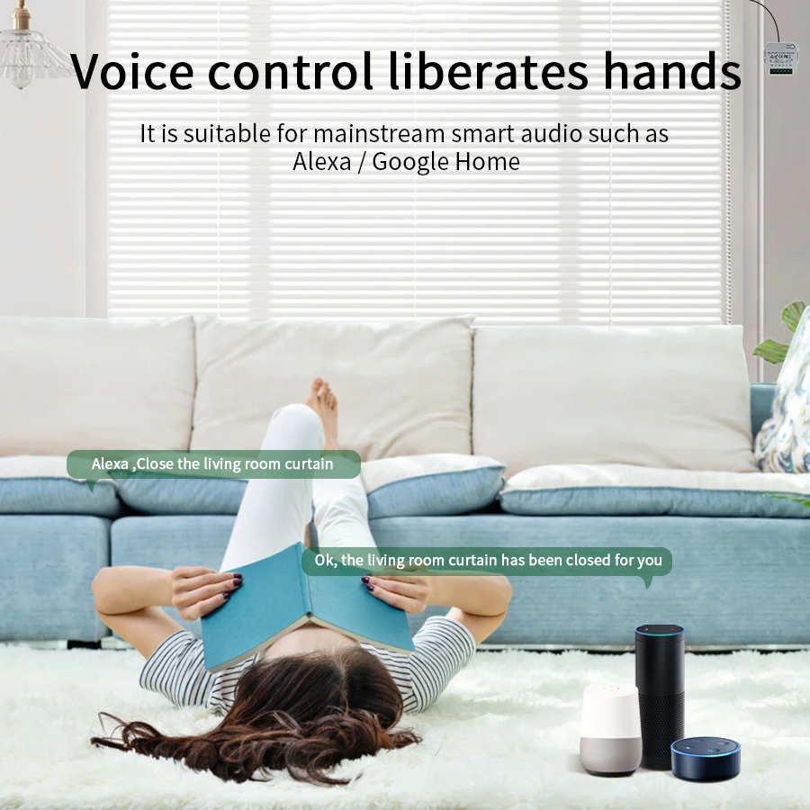 Sakelar pintar Wifi dengan Rem - Smart Home Blinds ulasan dan harga