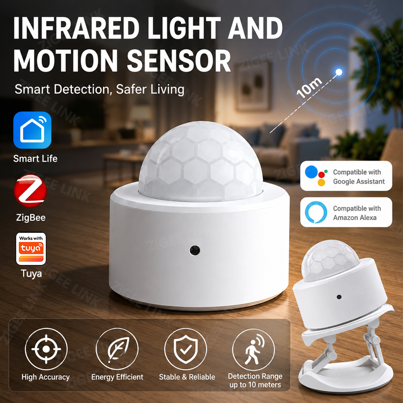 ZigBee 3.0 PIR Sensor Gerak Ni - Smart Home Zigbee 3.0 ulasan dan harga