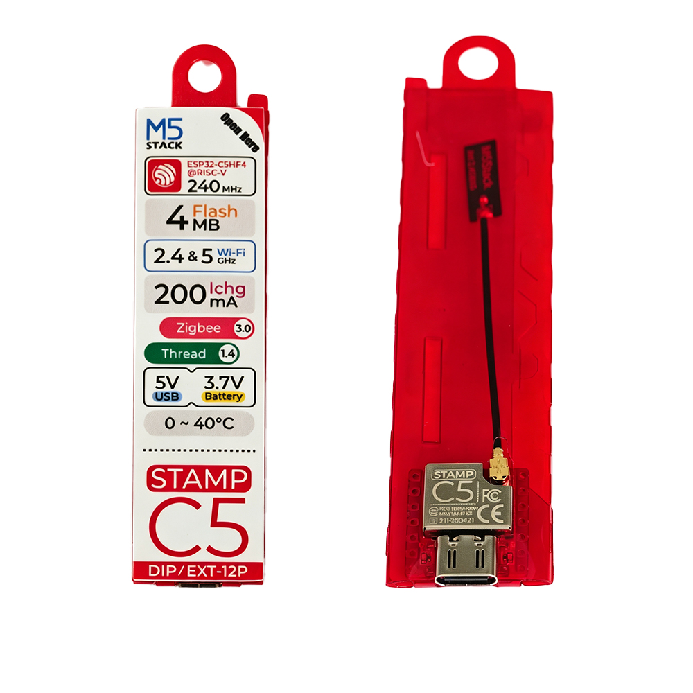 M5Stack Stamp‑C5 DIP ESP32‑C5H - Smart Home Integration ulasan dan harga