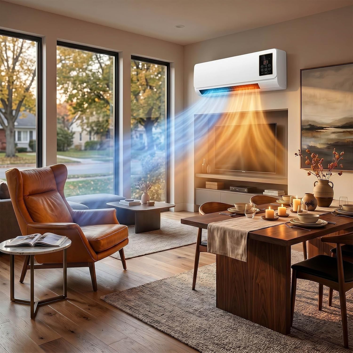 Kipas & Pemanas AC Dinding, Un - Smart Bathroom Fan ulasan dan harga