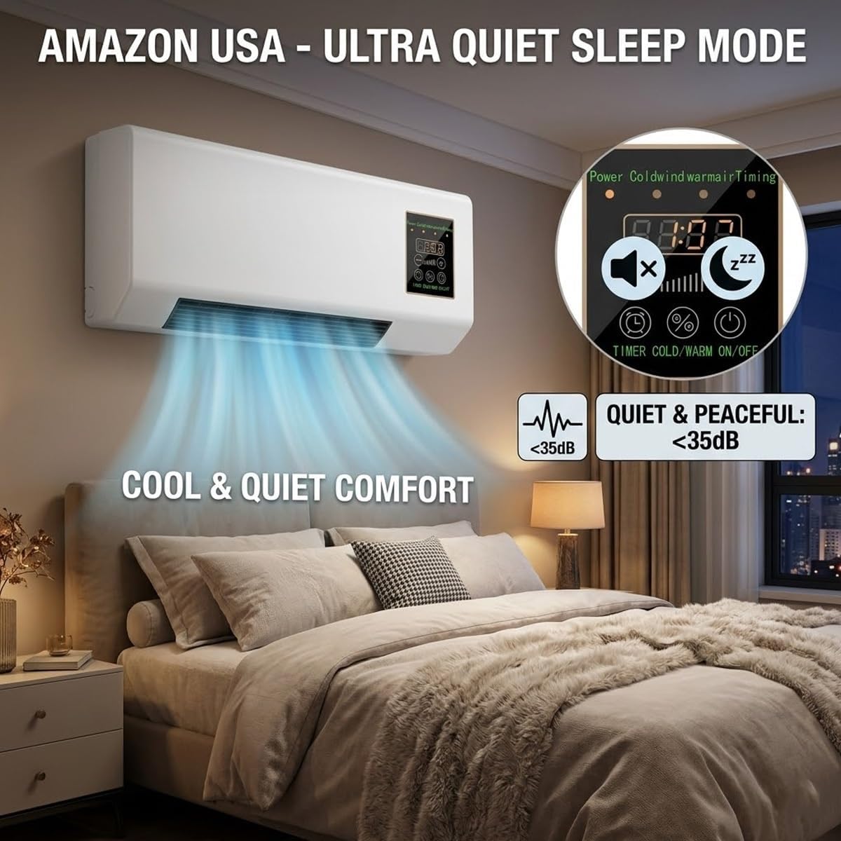 Kipas Pendingin Udara yang Dip - Smart Bathroom Fan ulasan dan harga