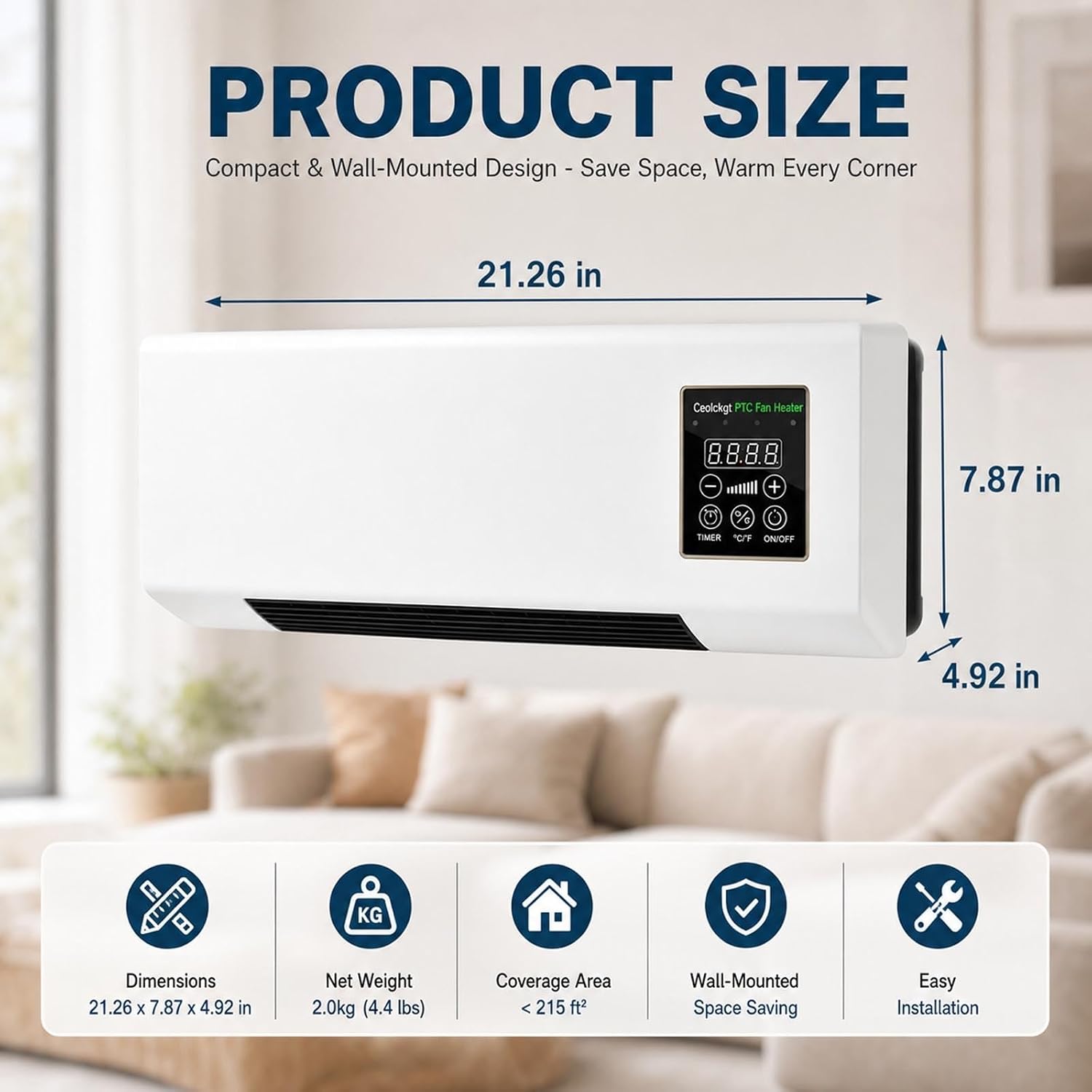 Kipas Pendingin Ruangan Dindin - Smart Bathroom Fan ulasan dan harga