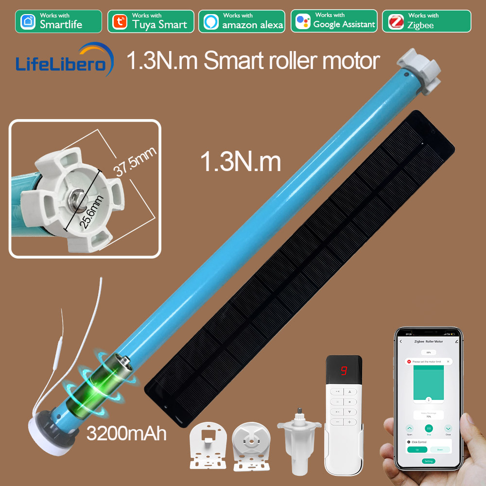 Boyarca Baterai 1,3N.m Tuya Zi - Smart Home Blinds ulasan dan harga