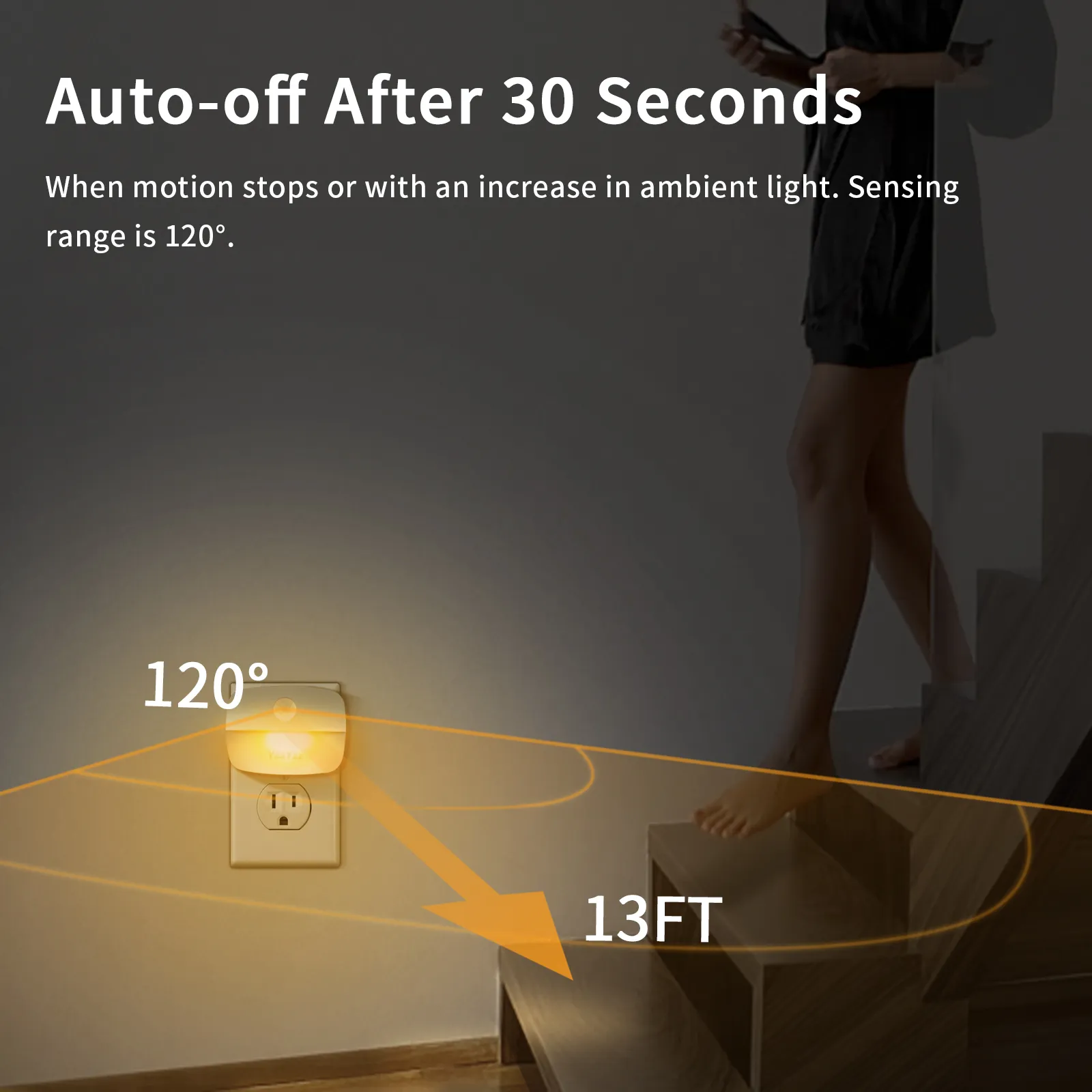 Lampu malam LED Sensor Gerakan - Smart Baby Night Light ulasan dan harga